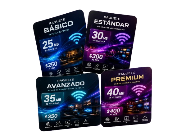 Paquetes de Internet SakuraNet